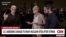 Moment Israel missile alerts force journalist to evacuate during live news report