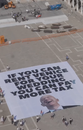 Protesters unfurl huge anti-Bezos banner in Venice ahead of Amazon billionaire’s wedding