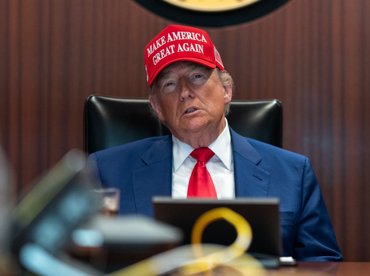 ‘There is not another military in the world that could have done this,’ President Donald Trump wrote on Truth Social announcing the strike