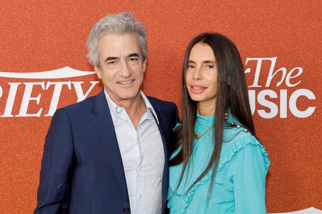 <p>Dermot Mulroney and Prima Apollinaare are getting divorced</p>