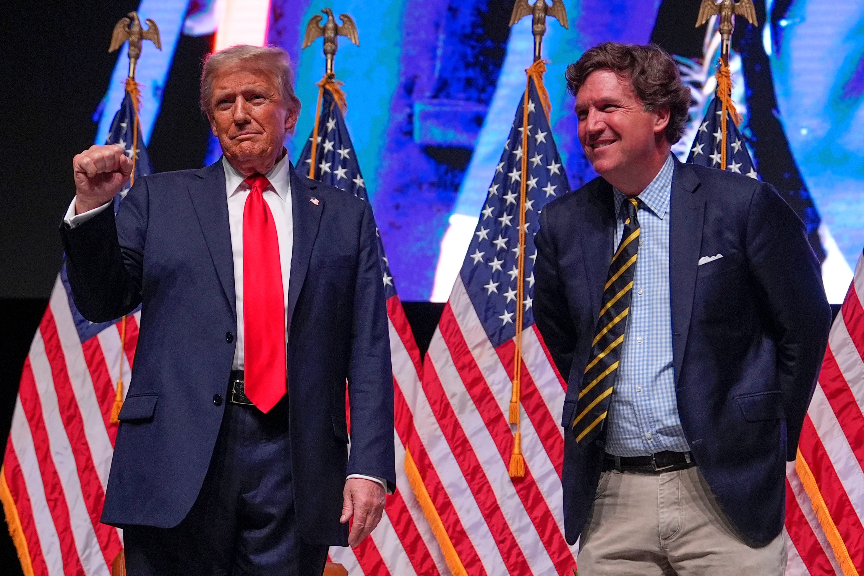 White House aides reportedly lamented Tucker Carlson’s absence from Fox News while the president watched the network’s coverage of Israel’s attacks in Iran and urged Trump to get involved