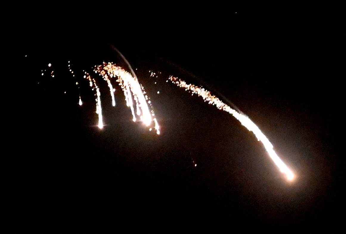 Ukraine said on 23 June 2025 'another massive attack' on Kyiv by Russian drones was underway
