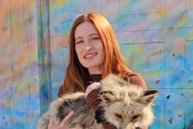 <p> Mikayla Raines fundó la organización de rescate Save a Fox a los 20 años</p>