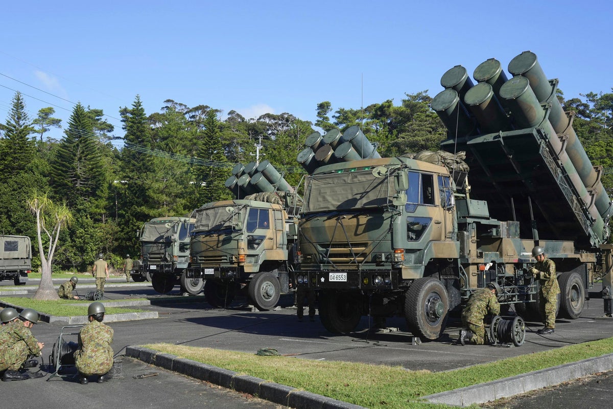 Japan conducts its first missile test on its own territory
