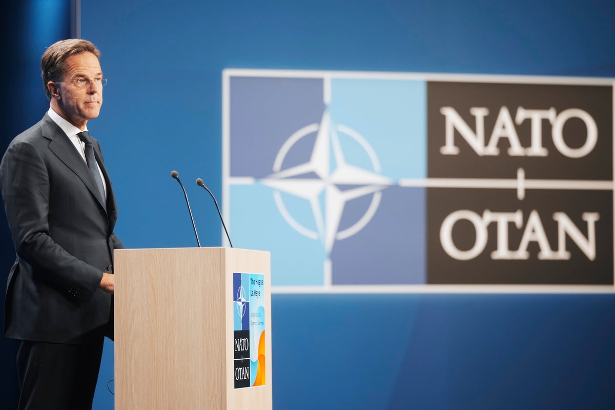 Photos from The Hague as NATO leaders including Donald Trump gather for historic summit