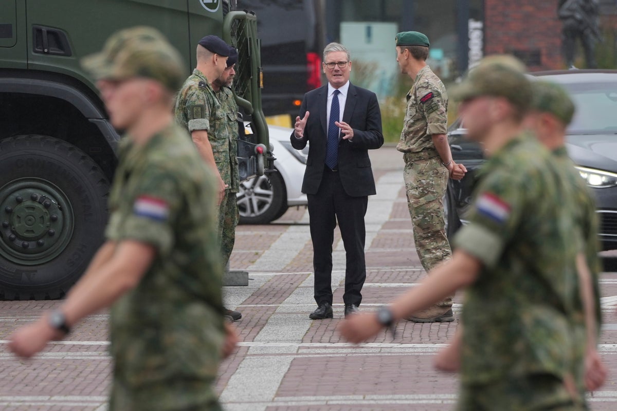Starmer leaves door open for tax rises to fund rise in defence spending