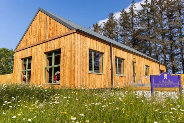A new coastguard centre has been opened at the school (Gordonstoun/PA)