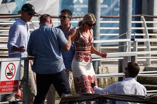 Ivanka Trump’s son steals show arriving for Jeff Bezos wedding