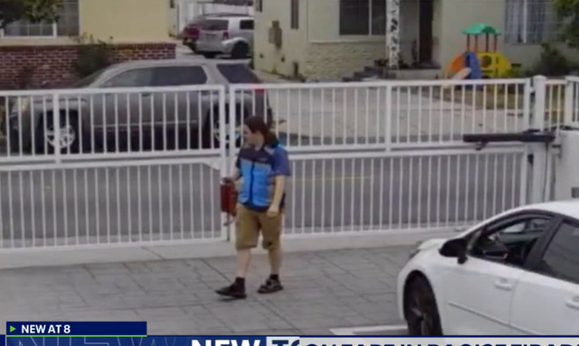 <p>An Amazon delivery driver in Los Angeles who allegedly directed a racist rant at a Black resident after his vehicle was locked inside a parking lot by a security gate said to ‘watch your f****** back’</p>