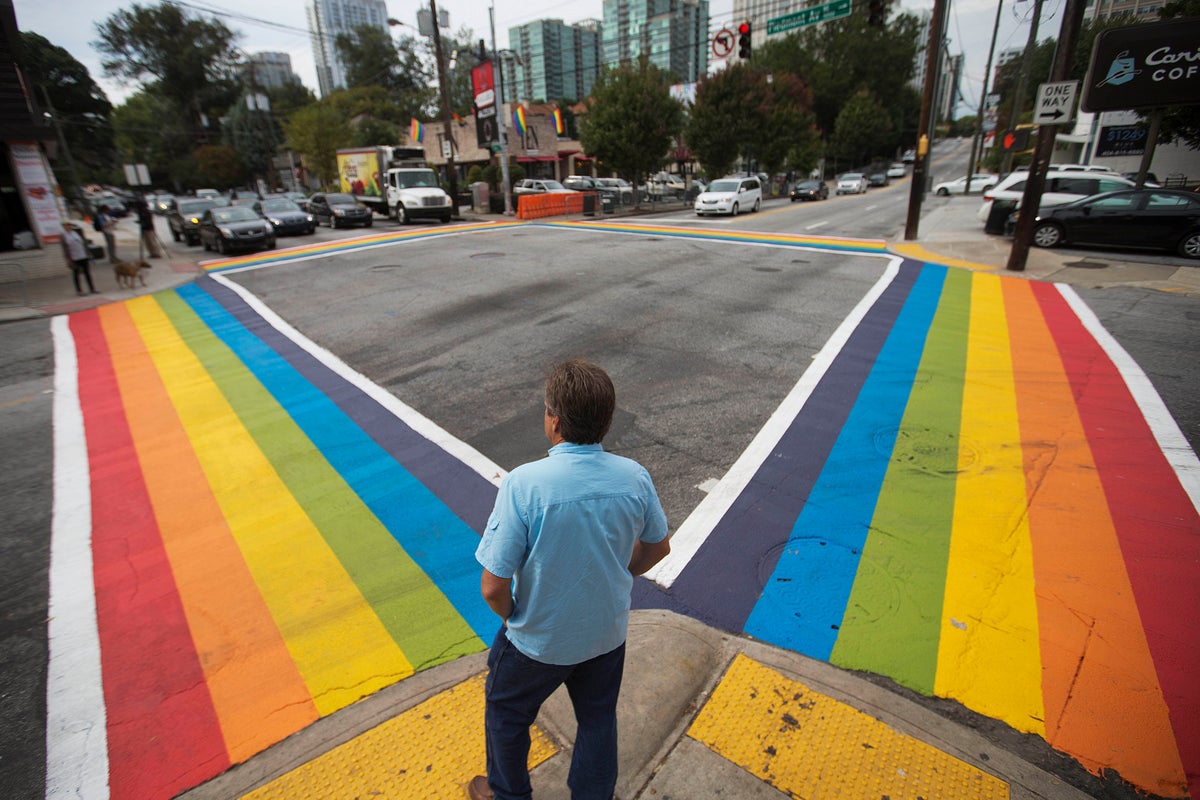 4 charged with hate crimes for destroying LGBTQ+ pride flags, Atlanta police say