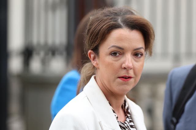 Infrastructure Minister Liz Kimmins said the decision to quash the upgrade was ‘hugely disappointing’ (Liam McBurney/PA)