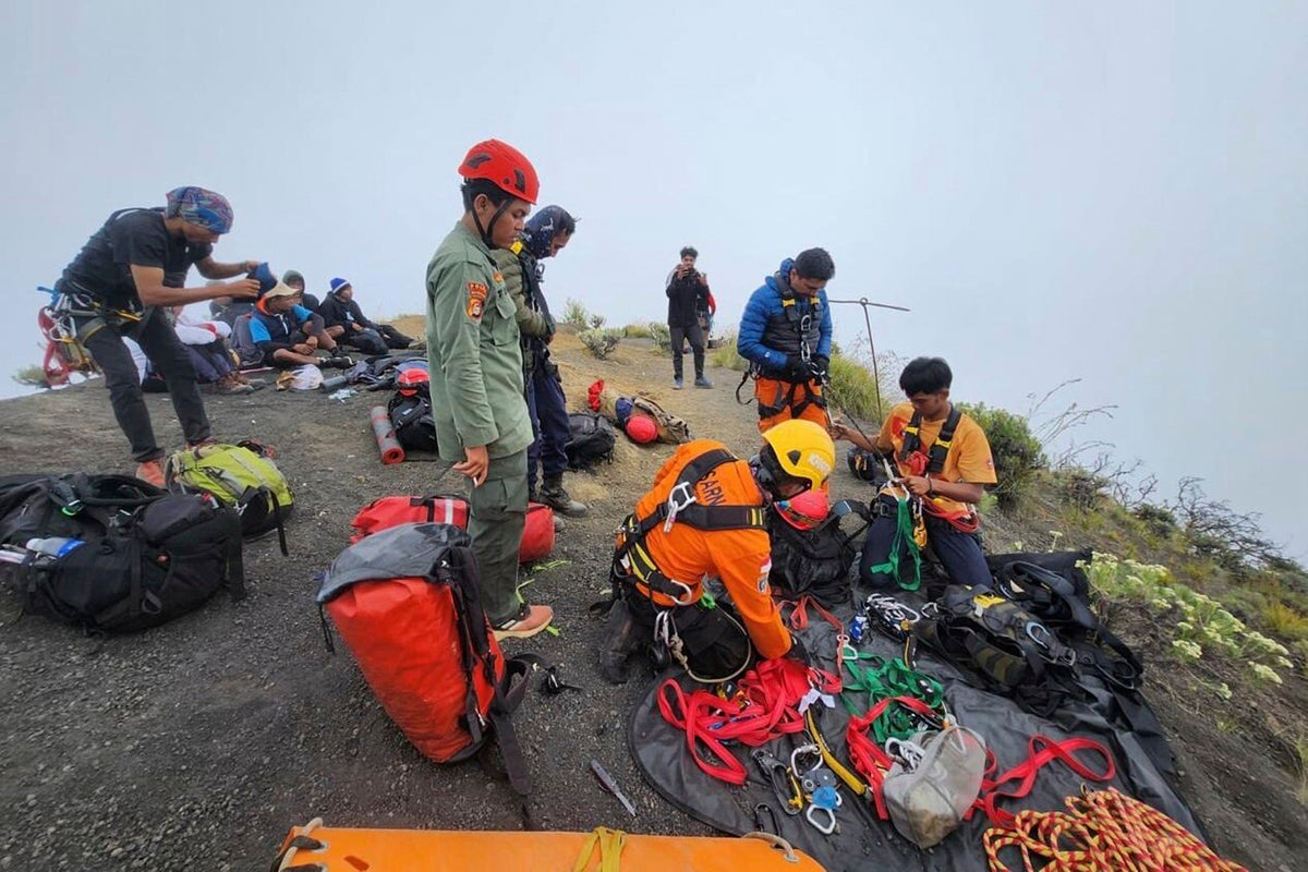 Brazilian tourist found dead after falling from an Indonesian volcano