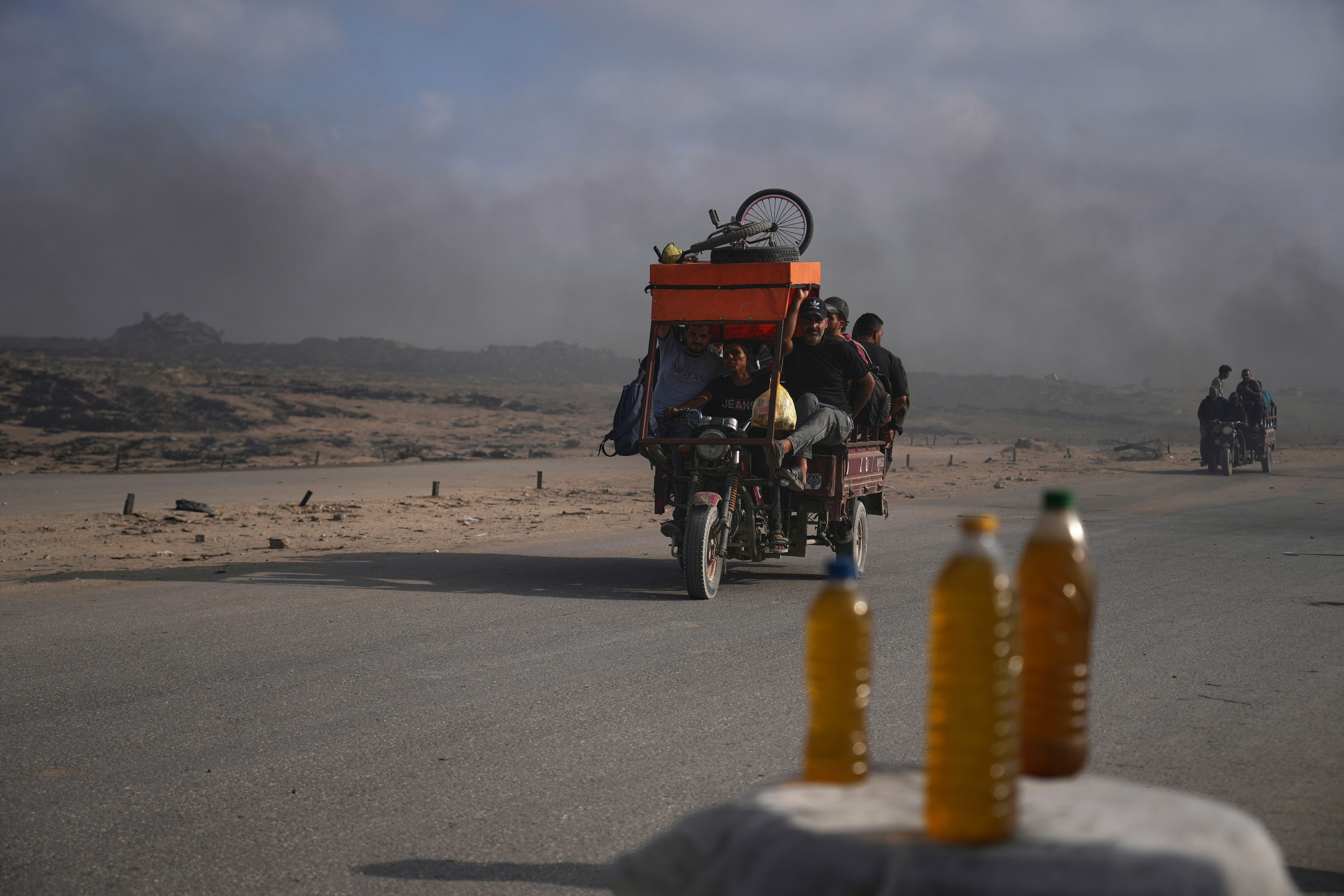Palestinians Gaza Alternative Fuel