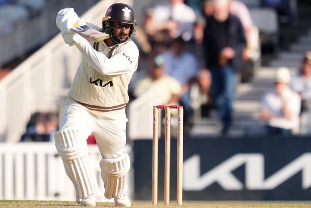 Ryan Patel wrapped up Surrey’s win (Adam Davy/PA)