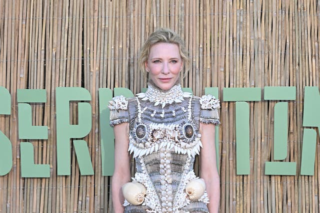 Cate Blanchett attends the Serpentine Summer Party (Doug Peters/PA)