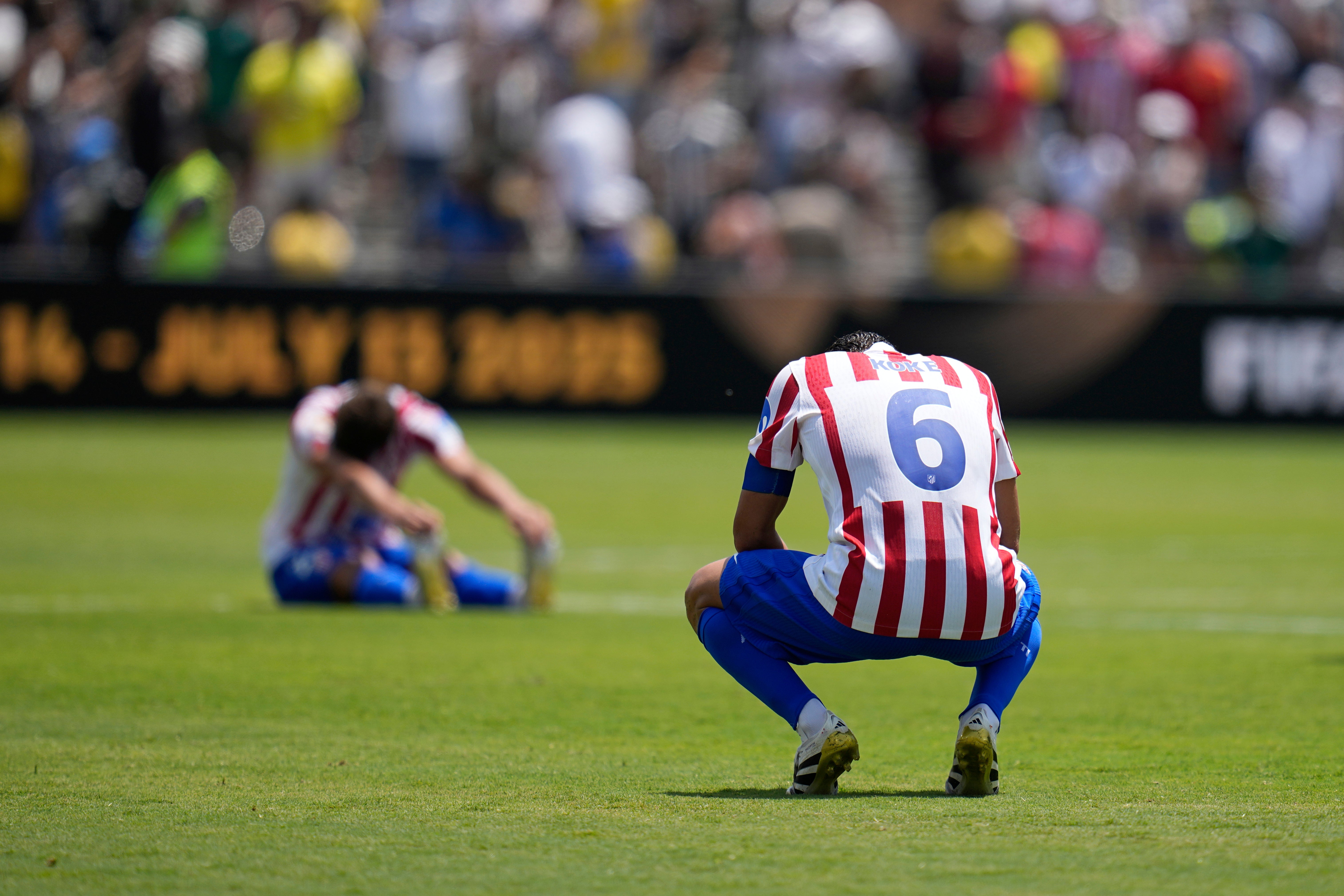 Atletico Madrid are out of the World Cup Club