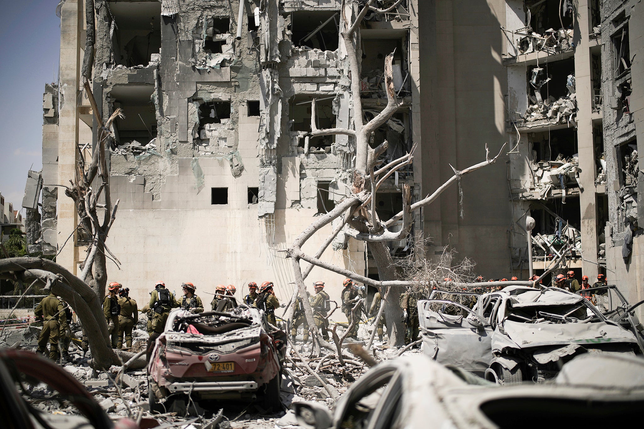 <p>Israel's defence minister Israel Katz said Iran "completely violated" the ceasefire agreed to hours earlier</p>