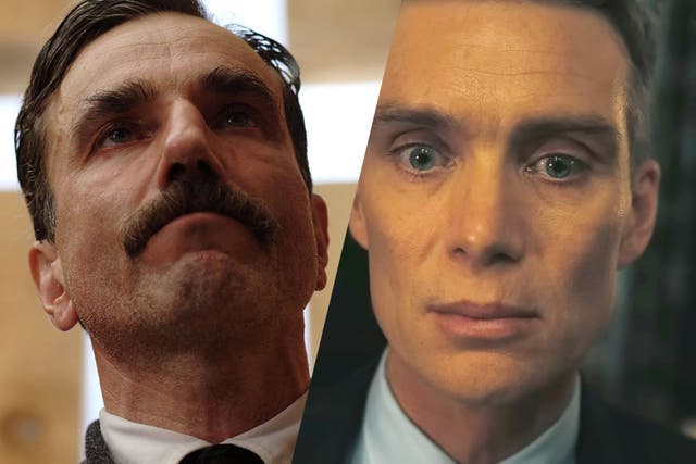 <p>Overrated?: Daniel Day-Lewis in ‘There Will Be Blood’ and Cillian Murphy in ‘Oppenheimer’</p>