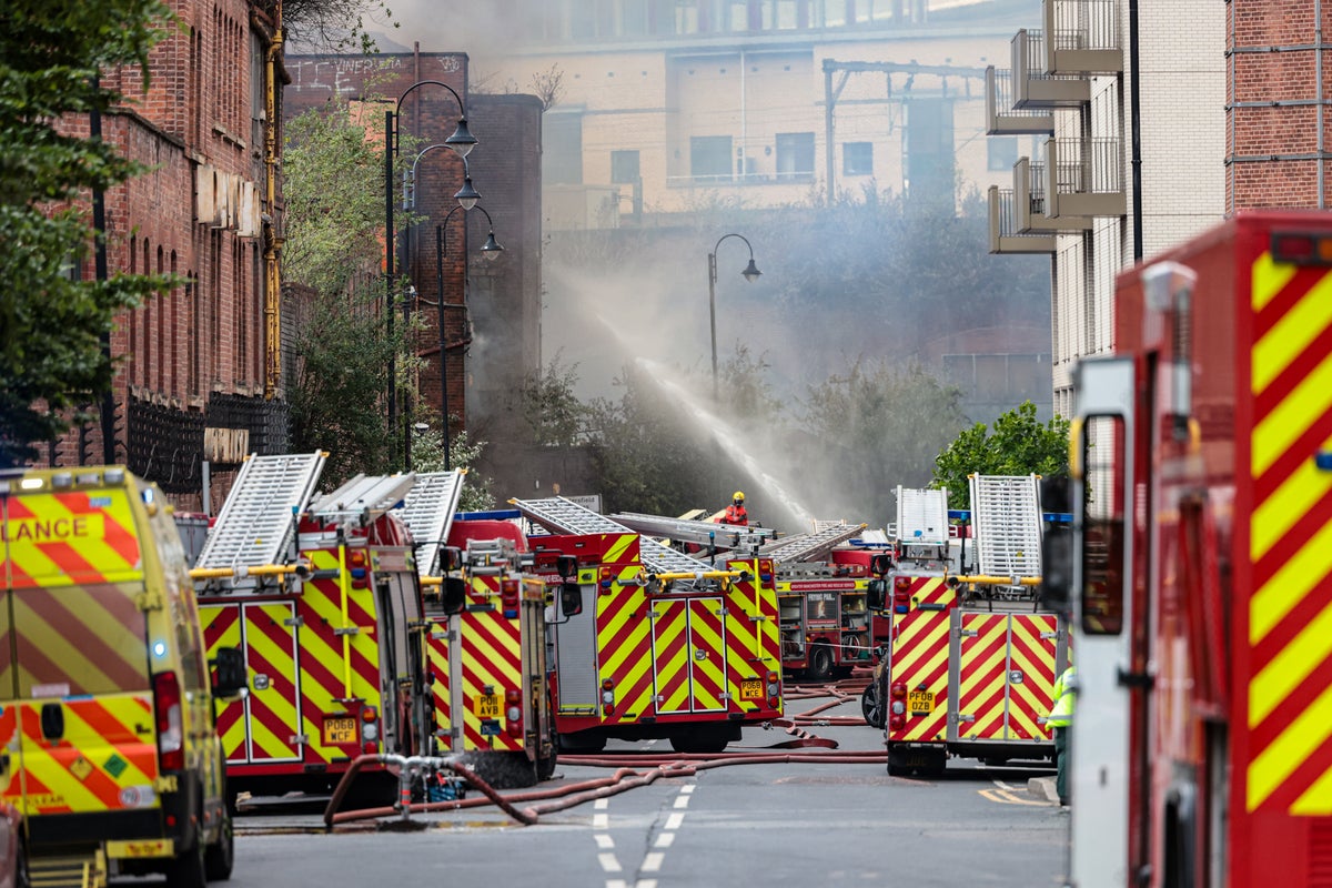 Manchester's oldest mill destroyed after major fire