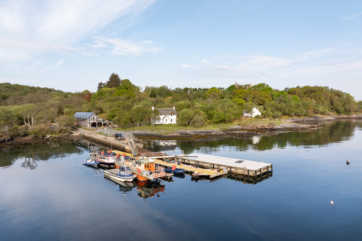The private UK island with its own beaches could be yours for £5.5m