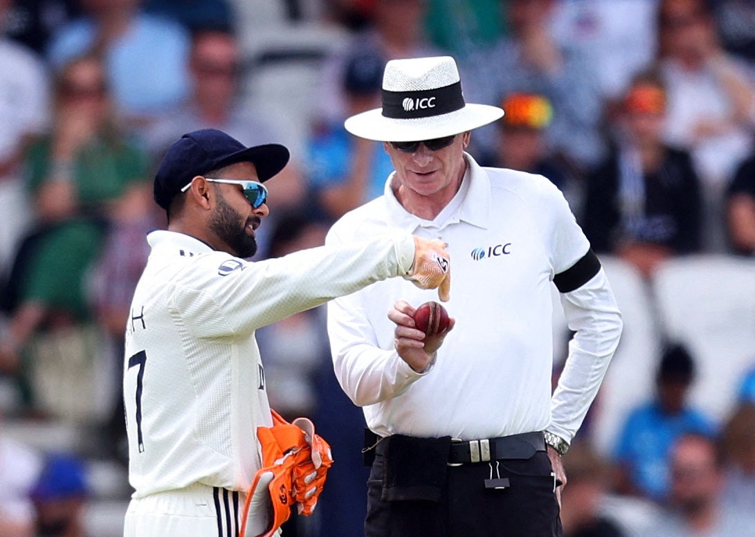 Rishabh Pant reprimanded for umpire dissent during England Test