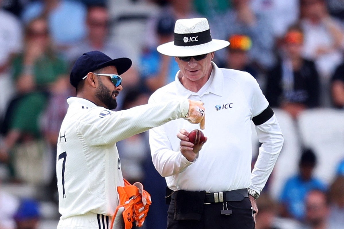 Rishabh Pant reprimanded for umpire dissent during England Test