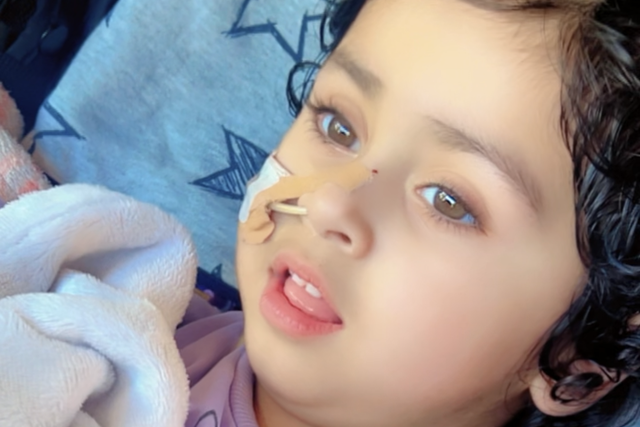 <p>Gunreet Kaur is the youngest person in the UK to be given a groundbreaking gene therapy for a rare condition (Handout/PA)</p>