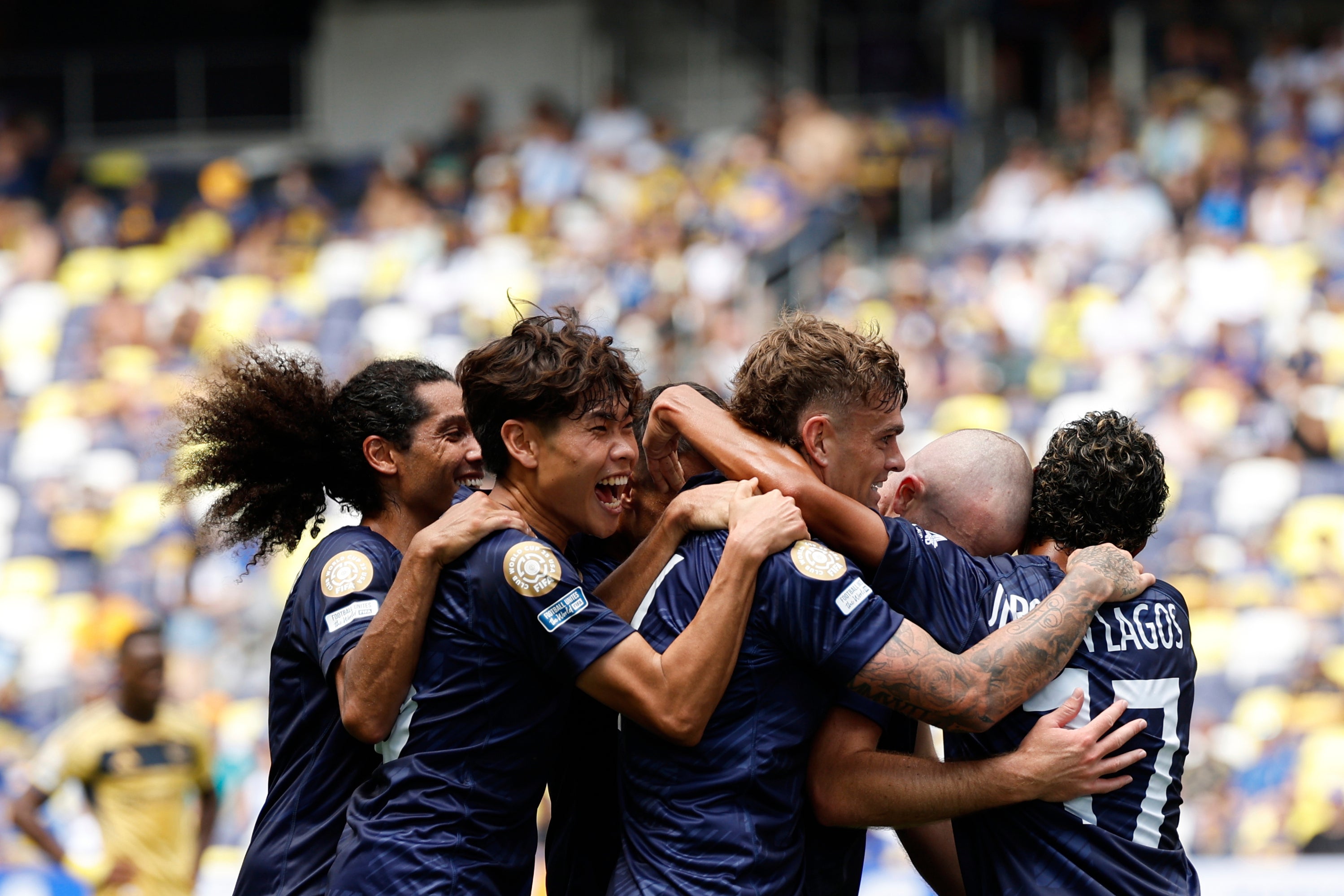 APTOPIX CWC Auckland City Boca Juniors Soccer