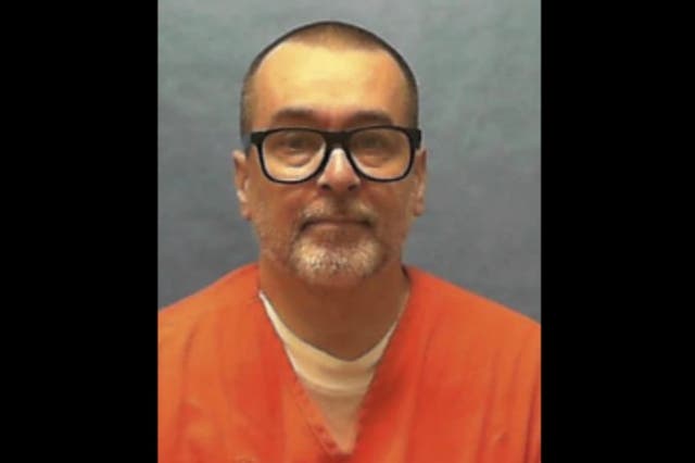 <p>Thomas Lee Gudinas, 51, died by lethal injection at Florida State Prison on Tuesday</p>