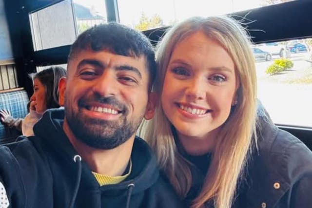 <p>Ribvar Karimi’s pregnant wife Morgan has been left devestated after ICE agents arrested the Iranian national in Alabama on the weekend  </p>