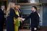 Trump meets Zelensky as row breaks out over Nato’s Putin stance: live