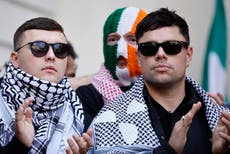Glastonbury organiser says Irish band Kneecap ‘welcome’ despite Keir Starmer objections