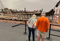 Workers digging at the World Trade Center site found a mystery boat. Now they’re rebuilding it