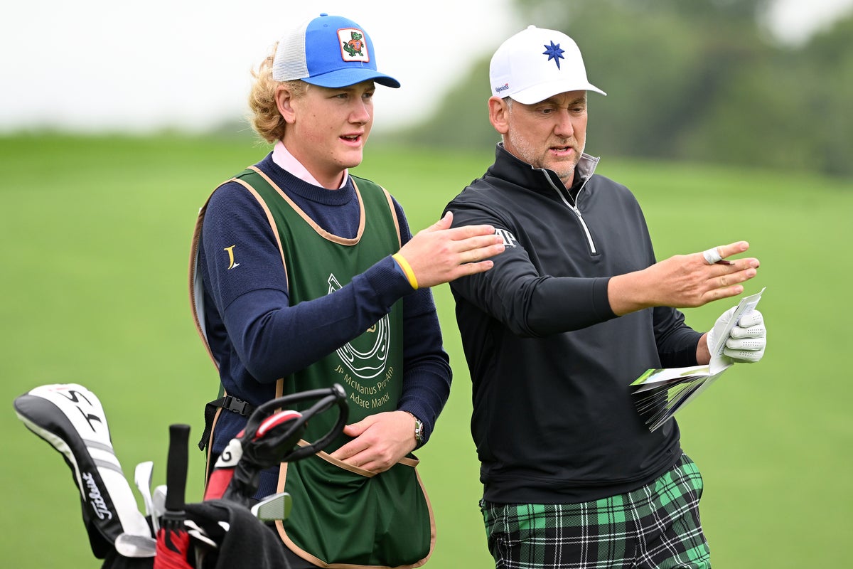 Ian Poulter to go head-to-head with son in Open qualifying