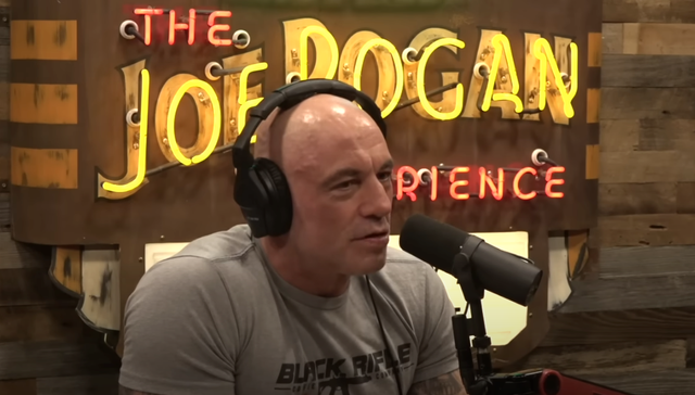 <p>Joe Rogan in the June 18, 2025, edition of his podcast</p>