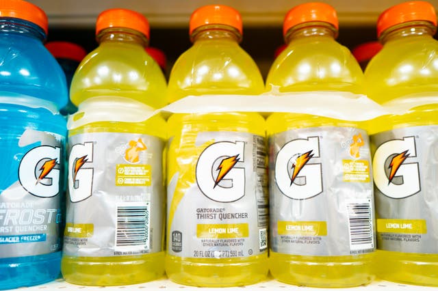 <p>Some 19 percent of American packaged food and drink products contain synthetic dyes, according to new research. The dyes, found in Gatorade and other sports drinks, have been linked to behavioral issues in children</p>