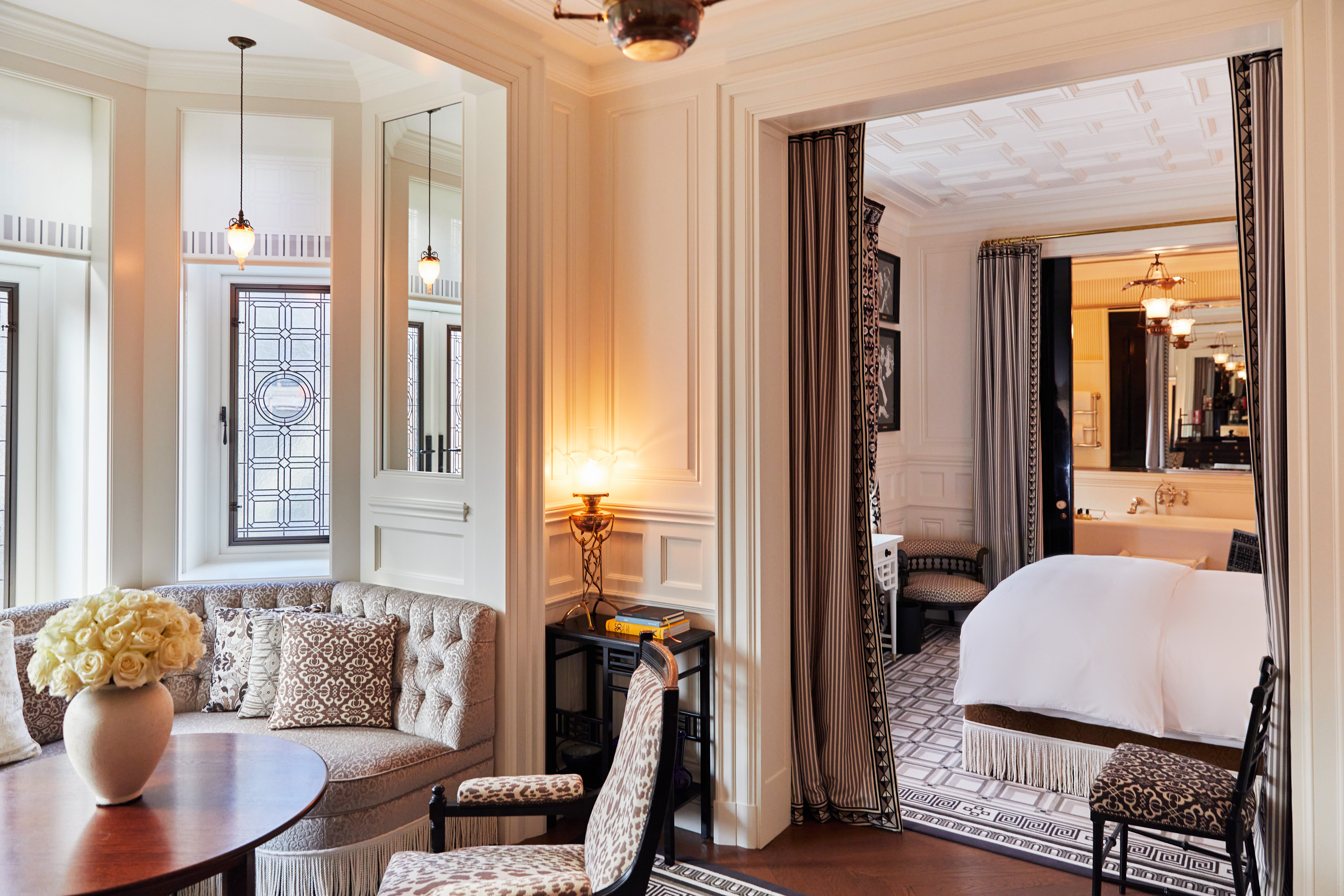For a romantic getaway in Chelsea with your partner, check in to At Sloane