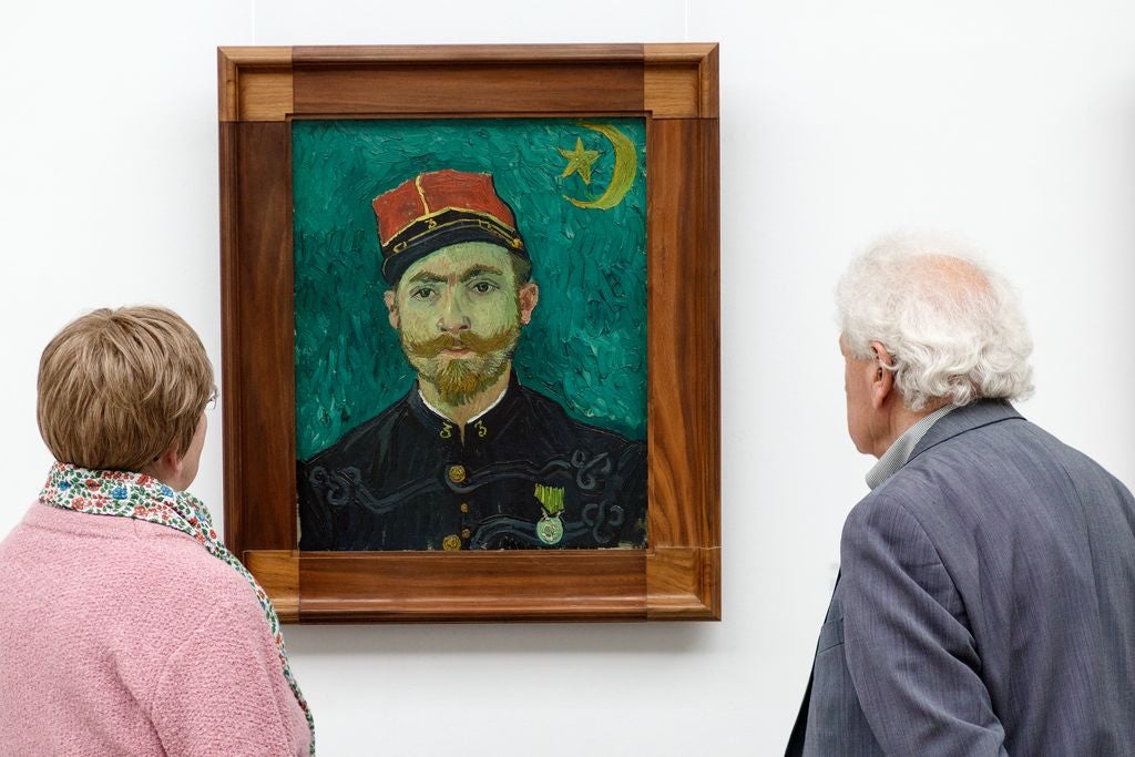 ‘The Lover’ on display in the Museum’s Van Gogh gallery