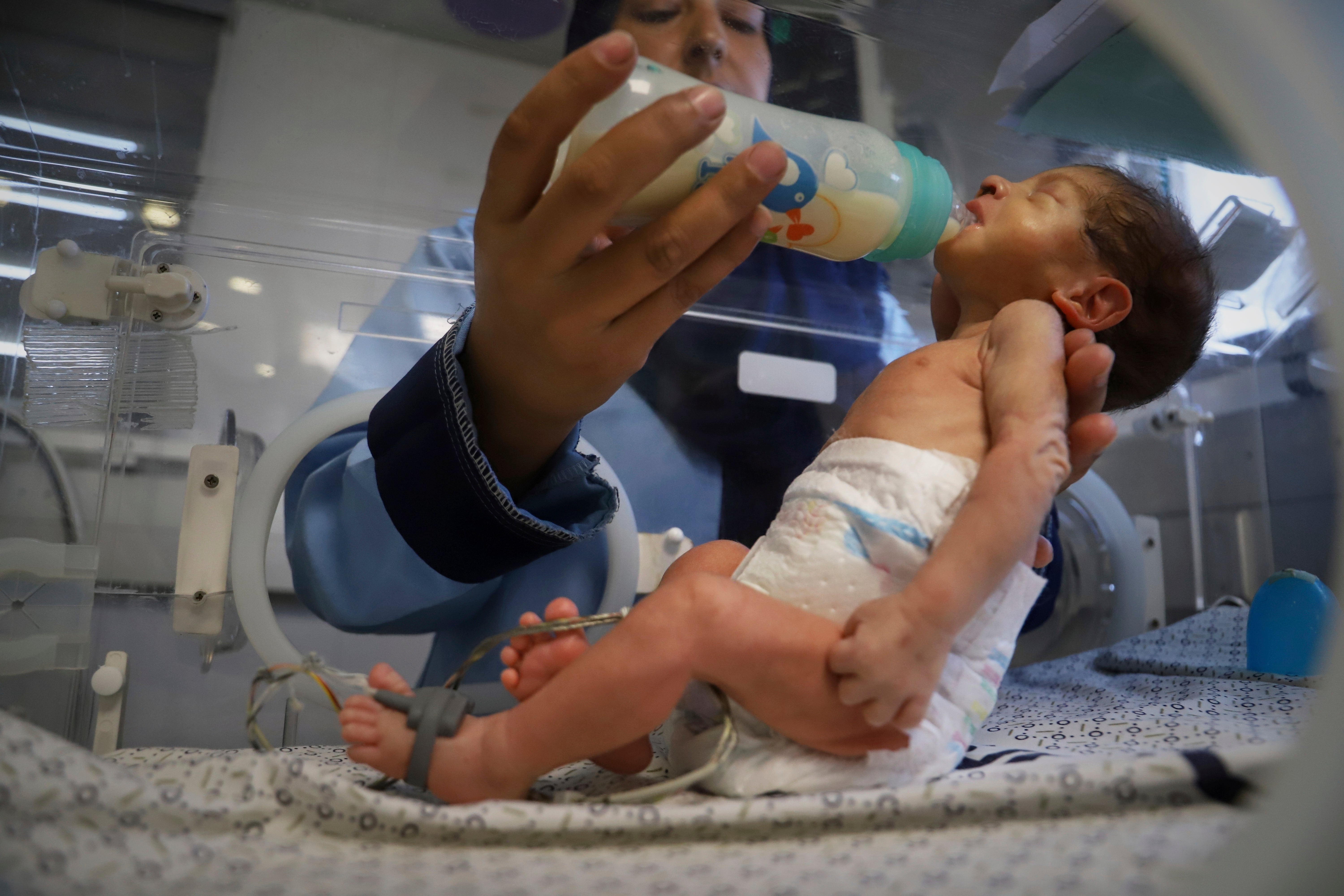 Middle East Wars Gaza Premature Babies