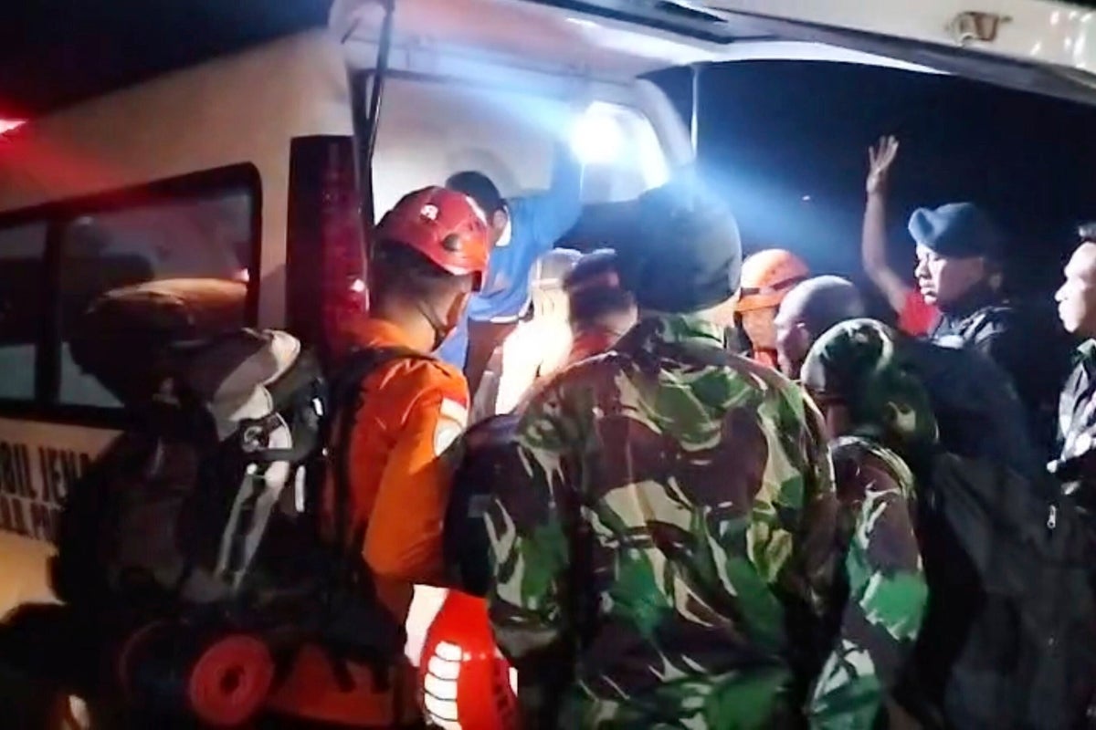 Rescuers retrieve body of Brazilian hiker who fell from Indonesian volcano