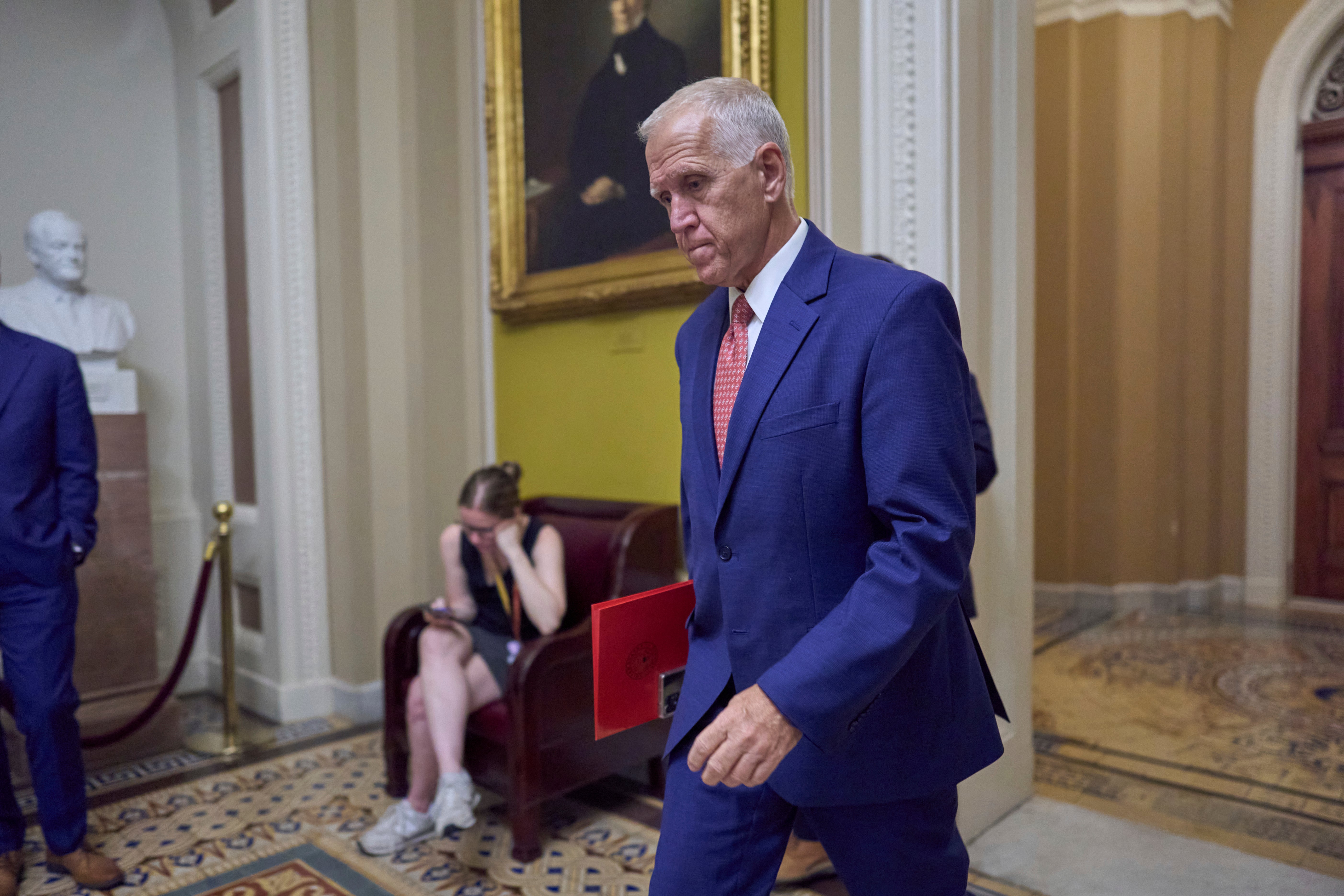 Sen. Thom Tillis of North Carolina says a proposal to stabilize funding for rural hospitals ‘wouldn’t be sufficient’ as Republicans mull deep cuts to Medicaid that risk rural hospital closures