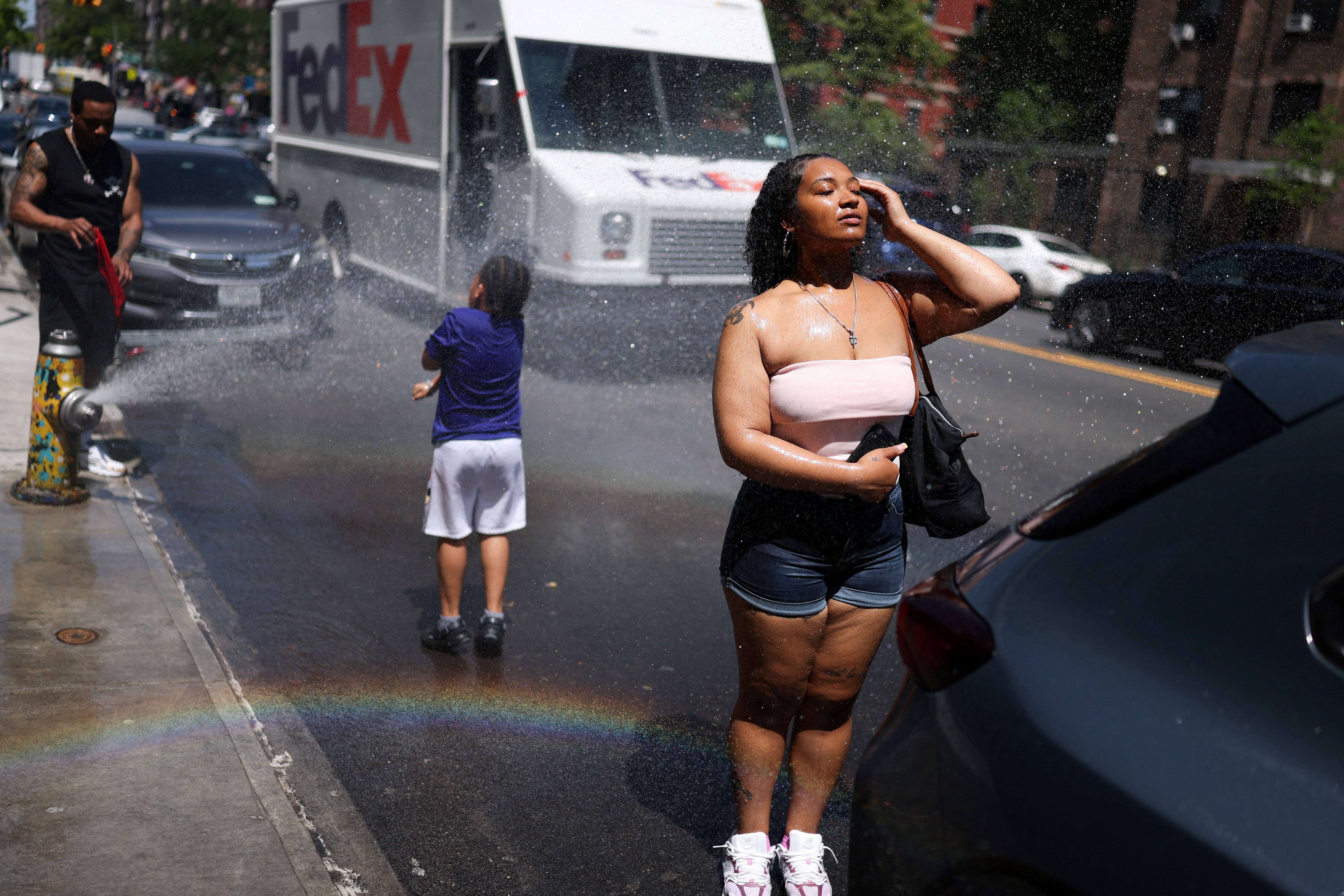 Millions of Americans remained under heat warnings Wednesday after days of record-breaking temperatures, but the scorching weather won’t last for too much longer