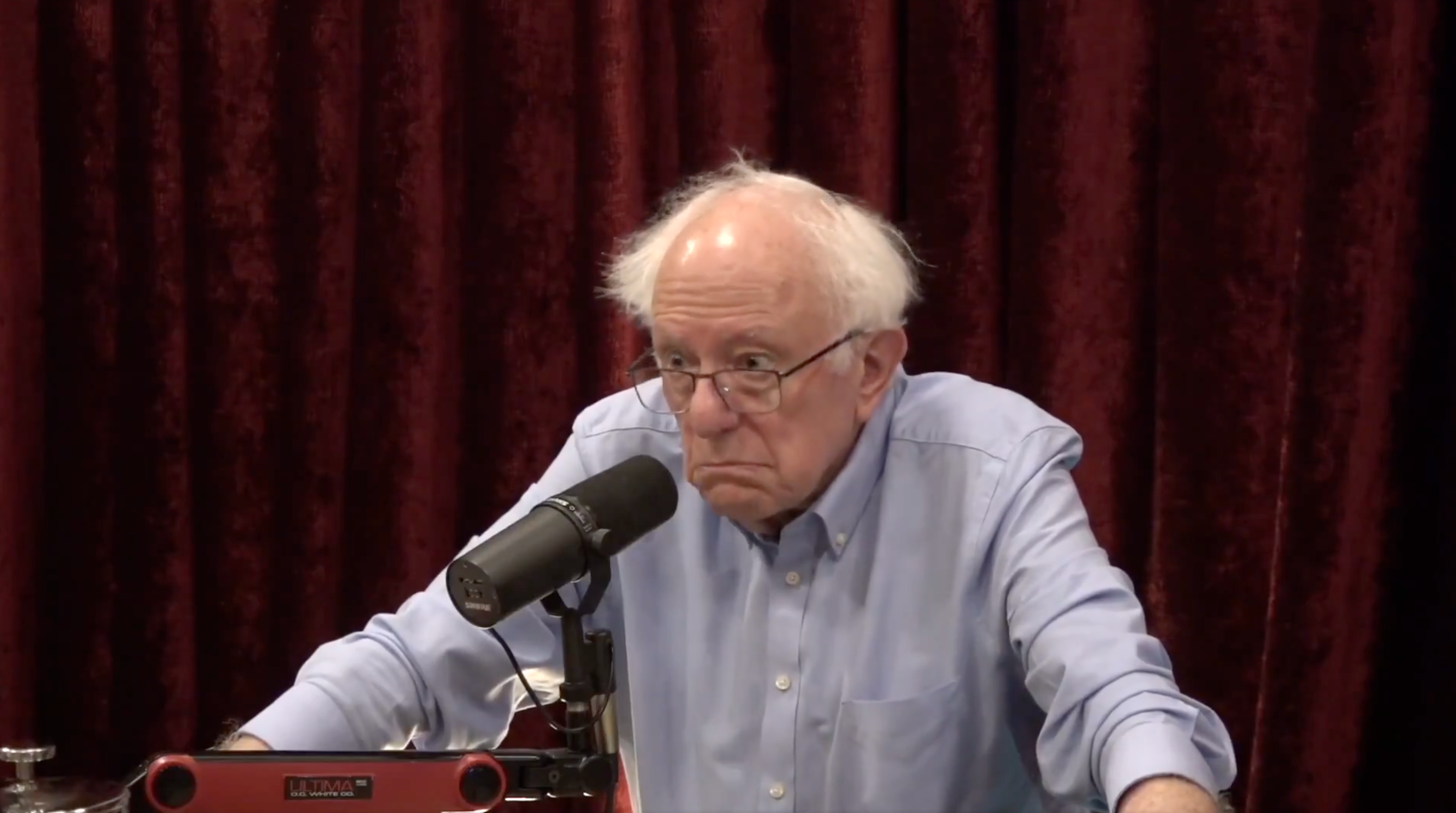 Vermont Senator Bernie Sanders broke his silence about a potential presidential run while appearing on the Joe Rogan Experience podcast