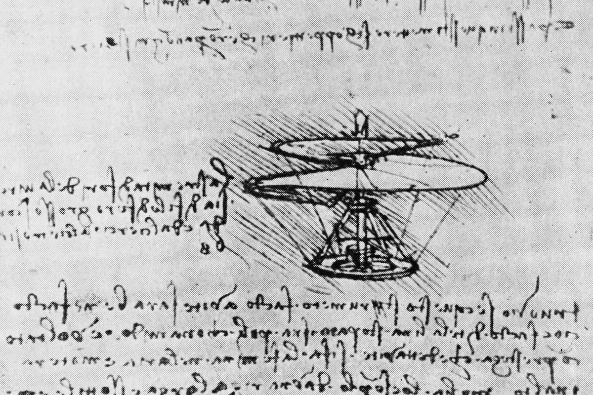 One of Da Vinci’s early designs could make modern drones stealthier, scientists say