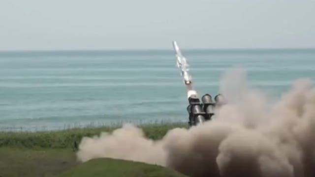 <p>Japan conducts first missile test on its own territory </p>