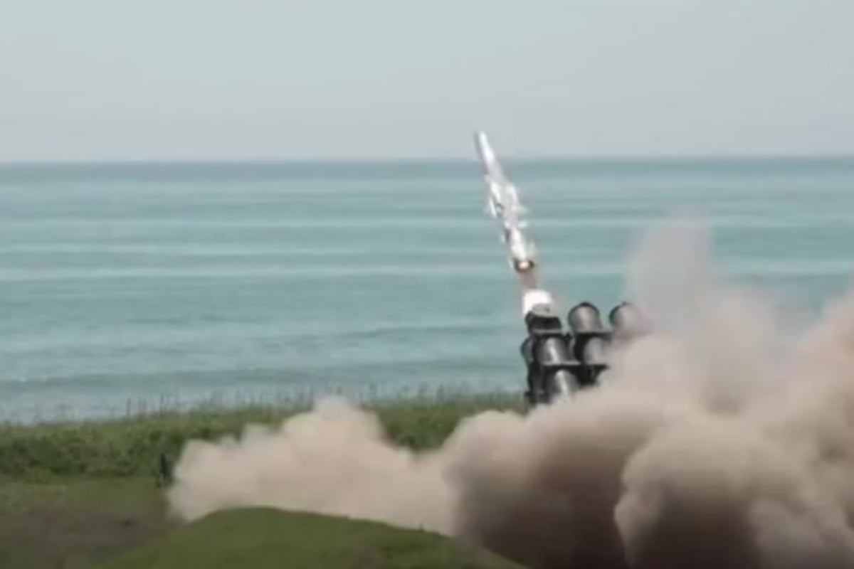 Watch: Japan launches first missile test on home soil
