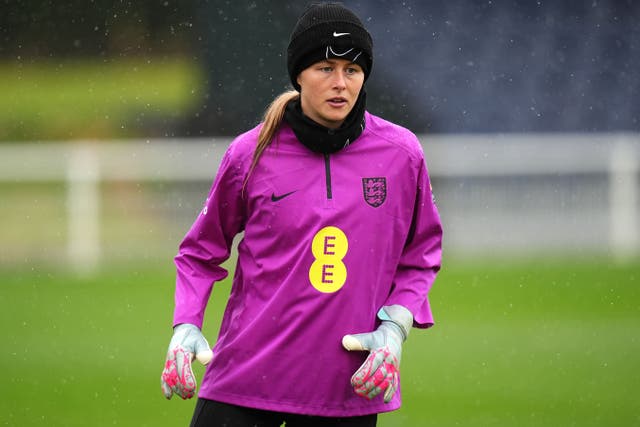 Hannah Hampton enters the Euros as England’s number one for the first time (Jacob King/PA)