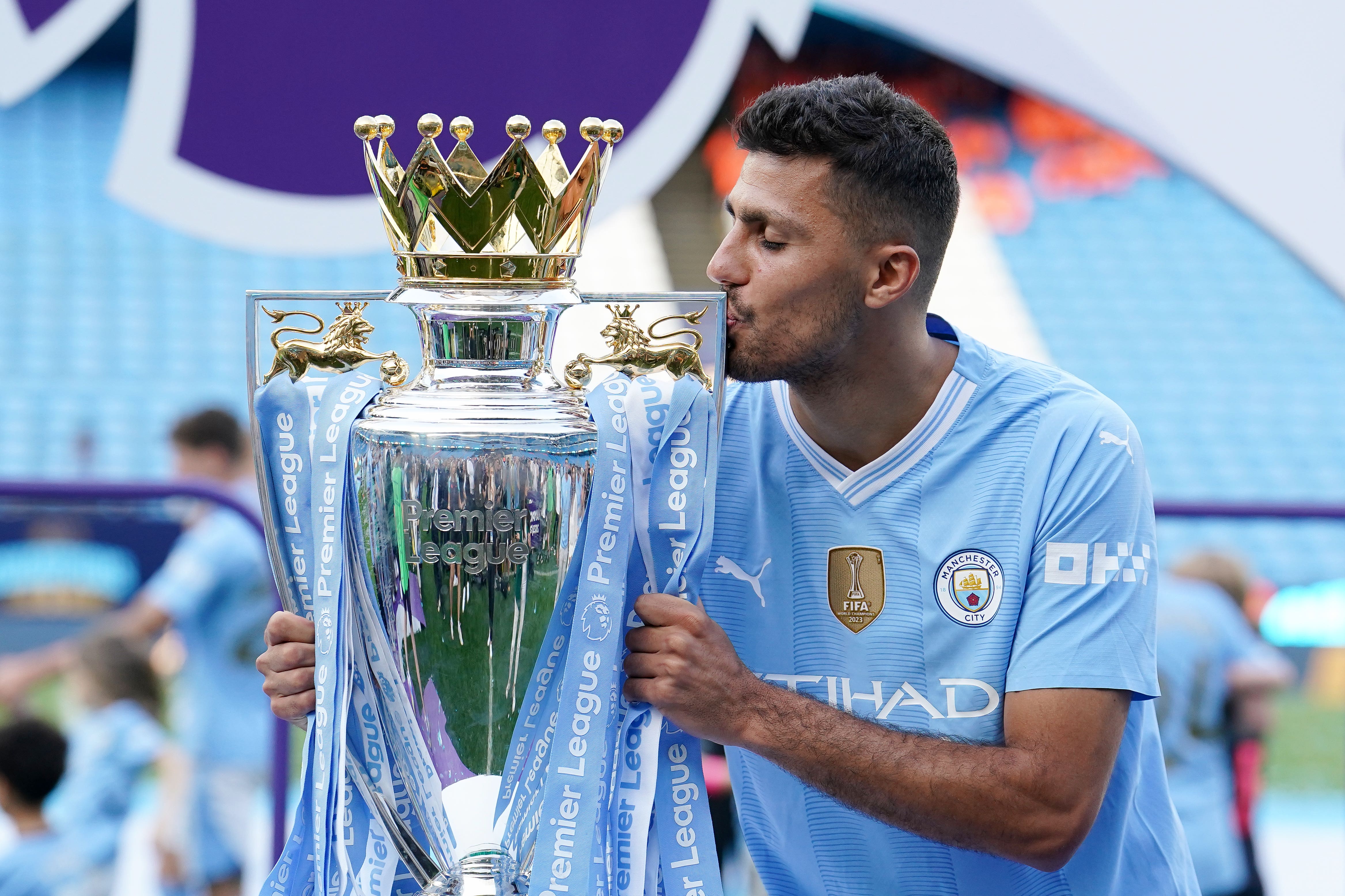 Rodri freut sich, bei der Club World Cup nach Manchester City zurückzukehren (Martin Rickett/PA)