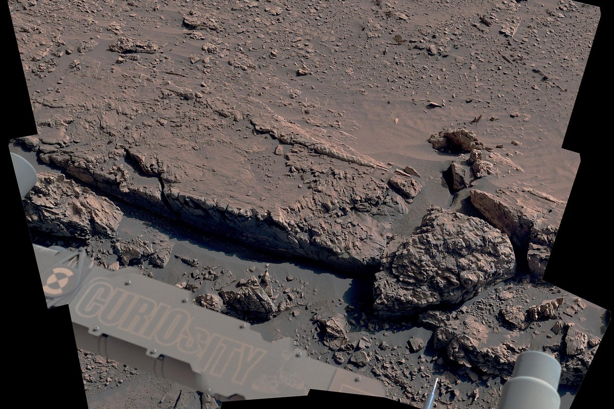 Close-up images of The Red Planet’s ridges from Mars Rover show ‘dramatic evidence’ of water