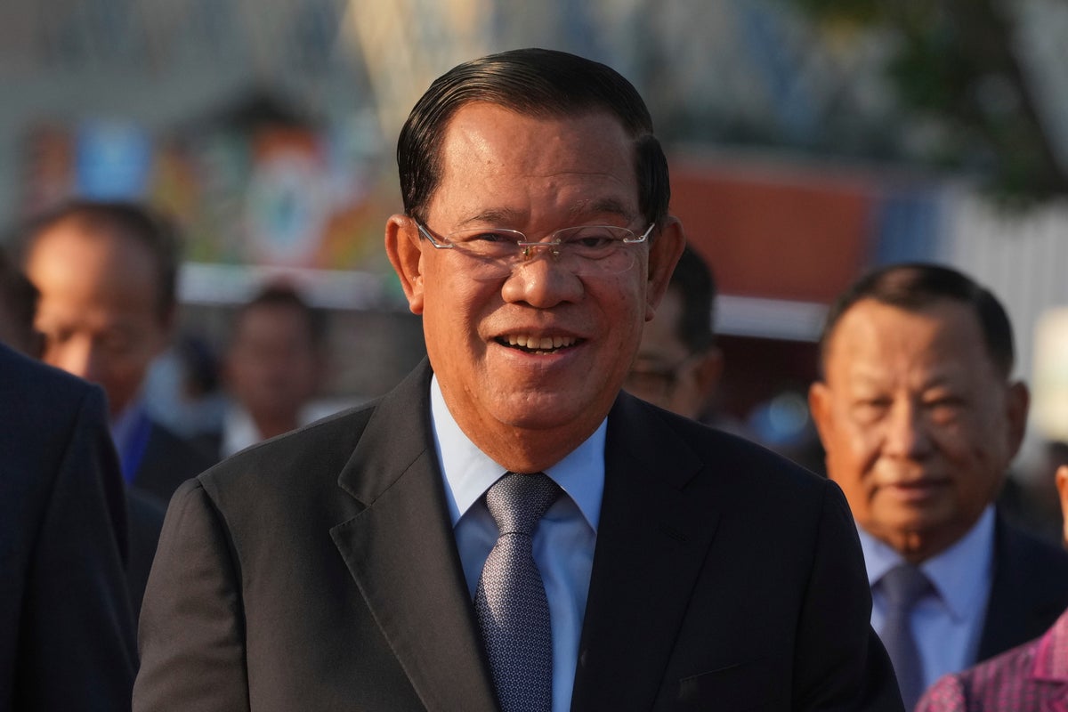 Cambodia ex-leader Hun Sen and Thailand's prime minister make separate visits to tense border areas